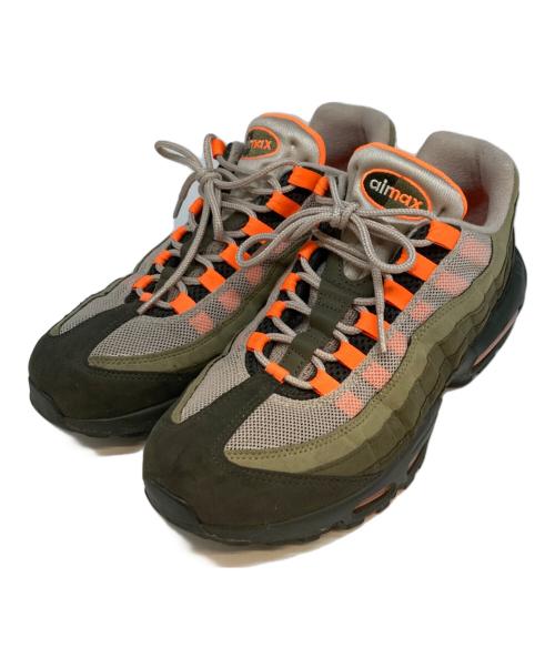 NIKE（ナイキ）NIKE (ナイキ) AIR MAX 95 OG オリーブ×オレンジ サイズ:SIZE 27cmの古着・服飾アイテム