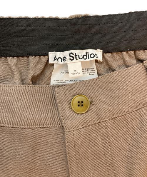 Acne studios（アクネ ストゥディオズ）ACNE STUDIOS (アクネ ストゥディオズ) ハーフパンツ ベージュ サイズ:SIZE 46の古着・服飾アイテム