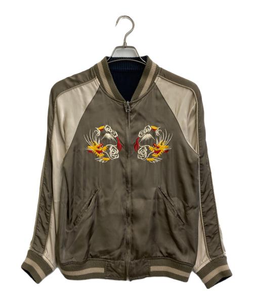FULLCOUNT（フルカウント）FULLCOUNT (フルカウント) スカジャン グリーン サイズ:36の古着・服飾アイテム