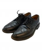 Crockett & Jonesクロケット＆ジョーンズ）の古着「BANGOR ウィングチップシューズ」｜ブラック