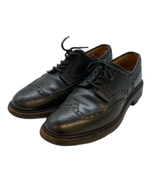 Crockett & Jones（クロケット＆ジョーンズ）Crockett & Jones (クロケット＆ジョーンズ) BANGOR ウィングチップシューズ ブラック サイズ:SIZE 6Eの古着・服飾アイテム