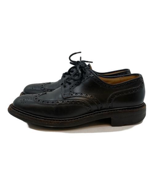 Crockett & Jones（クロケット＆ジョーンズ）Crockett & Jones (クロケット＆ジョーンズ) BANGOR ウィングチップシューズ ブラック サイズ:SIZE 6Eの古着・服飾アイテム