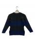 CFCL (シーエフシーエル) FLUTED LONG SLEEVE TOP ブラック×ネイビー サイズ:1：12000円