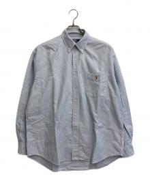 POLO RALPH LAUREN（ポロ・ラルフローレン）の古着「ストライプBDシャツ」｜ブルー