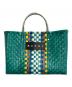 MARNI（マルニ）の古着「ピクニックバッグ」｜グリーン