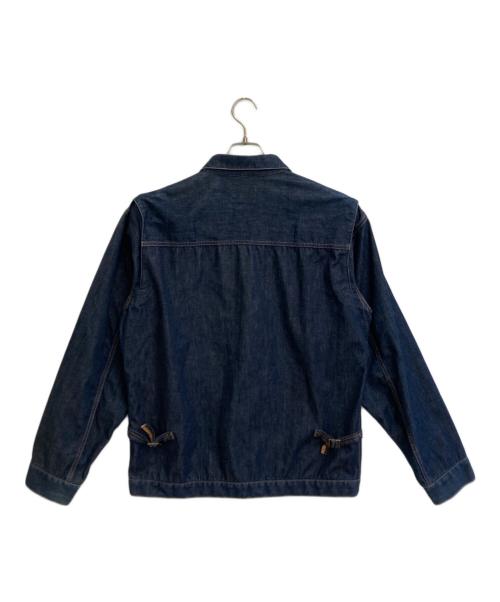 A BATHING APE（アベイシングエイプ）A BATHING APE (アベイシングエイプ) チェーン刺繍カバーオール インディゴ サイズ:Lの古着・服飾アイテム