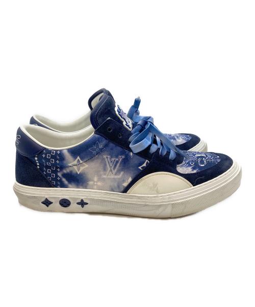 LOUIS VUITTON（ルイ ヴィトン）LOUIS VUITTON (ルイ ヴィトン) オリ・ライン スニーカー ネイビー・ホワイト サイズ:SIZE 7 1/2の古着・服飾アイテム
