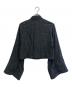 MM6 Maison Margiela (エムエムシックスメゾンマルジェラ) ジャガード コンバーチブル シャツ ダークグレー サイズ:SIZE M：18000円