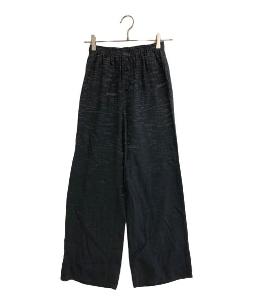 MM6 Maison Margiela（エムエムシックスメゾンマルジェラ）MM6 Maison Margiela (エムエムシックスメゾンマルジェラ) ワイドレッグ トラウザーズ ダークグレー サイズ:SIZE Sの古着・服飾アイテム