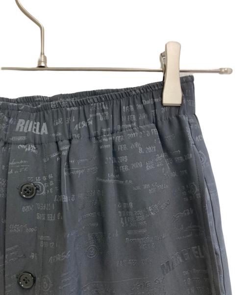 MM6 Maison Margiela（エムエムシックスメゾンマルジェラ）MM6 Maison Margiela (エムエムシックスメゾンマルジェラ) ワイドレッグ トラウザーズ ダークグレー サイズ:SIZE Sの古着・服飾アイテム