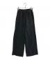 MM6 Maison Margiela（エムエムシックスメゾンマルジェラ）の古着「ワイドレッグ トラウザーズ」｜ダークグレー