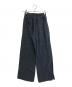 MM6 Maison Margiela (エムエムシックスメゾンマルジェラ) ワイドレッグ トラウザーズ ダークグレー サイズ:SIZE S：18000円