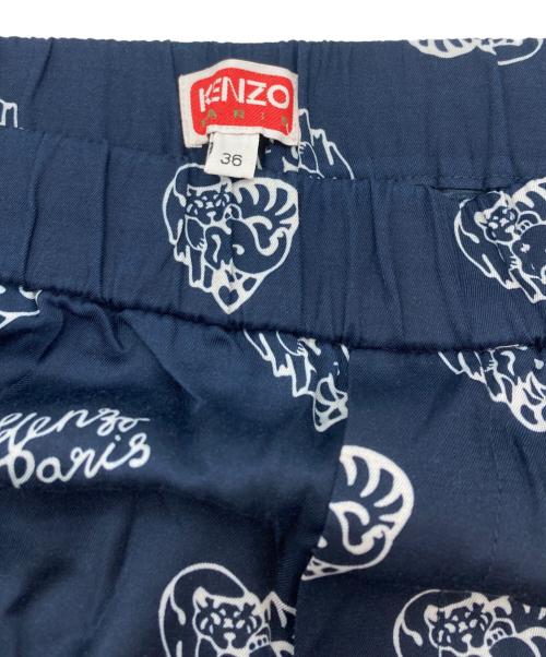 KENZO（ケンゾー）KENZO (ケンゾー) ジャングルハートプリントパジャマパンツ ネイビー サイズ:SIZE Sの古着・服飾アイテム