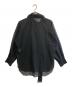 beautiful people (ビューティフルピープル) スタンドネックシアーブラウス ブラック サイズ:SIZE S：10000円