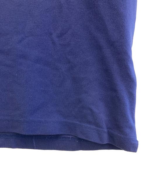 MONCLER（モンクレール）MONCLER (モンクレール) ポロシャツ ブルー サイズ:SIZE Lの古着・服飾アイテム