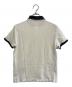 MONCLER (モンクレール) ポロシャツ ホワイト サイズ:SIZE L：8000円