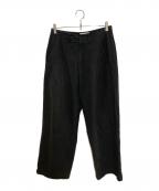 san san gearサンサンギア）の古着「WEAVE TAPED PANTS」｜ブラック