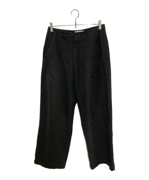 san san gear（サンサンギア）SAN SAN GEAR (サンサンギア) WEAVE TAPED PANTS ブラック サイズ:SIZE 1の古着・服飾アイテム
