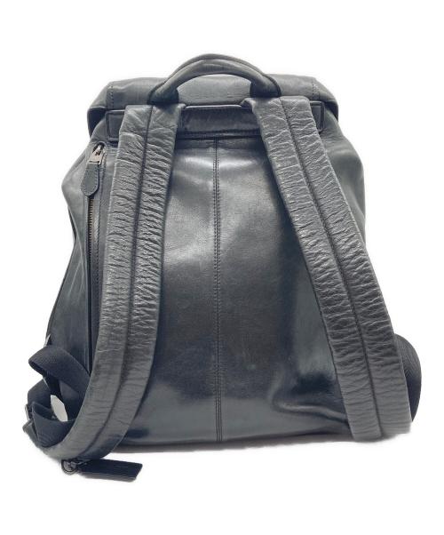 COACH（コーチ）COACH (コーチ) レザーリュック ブラックの古着・服飾アイテム