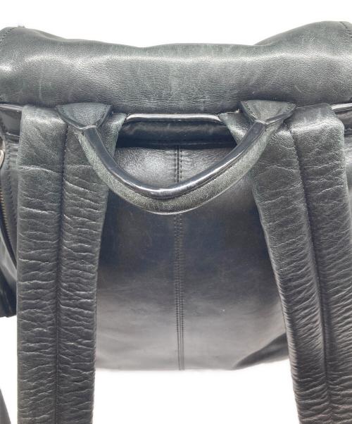 COACH（コーチ）COACH (コーチ) レザーリュック ブラックの古着・服飾アイテム