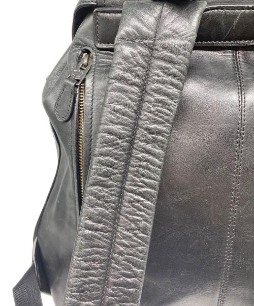 COACH（コーチ）COACH (コーチ) レザーリュック ブラックの古着・服飾アイテム