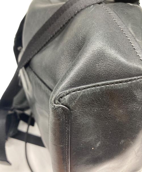 COACH（コーチ）COACH (コーチ) レザーリュック ブラックの古着・服飾アイテム