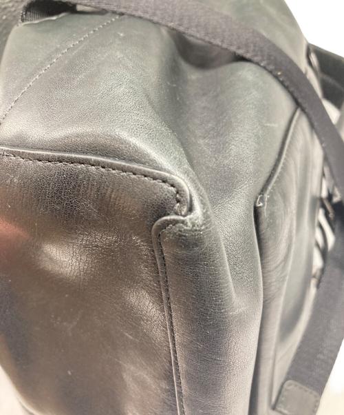 COACH（コーチ）COACH (コーチ) レザーリュック ブラックの古着・服飾アイテム