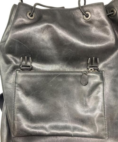 COACH（コーチ）COACH (コーチ) レザーリュック ブラックの古着・服飾アイテム