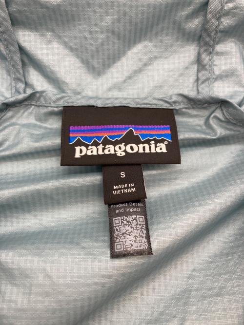 Patagonia（パタゴニア）Patagonia (パタゴニア) ウィメンズ・フーディニ・ジャケット スカイブルー サイズ:SIZE Sの古着・服飾アイテム