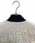 中古・古着 maison kitsune (メゾンキツネ) キルティングジャケット ホワイト×ブラック サイズ:XS：12000円