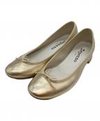 repettoレペット）の古着「Camille バレリーナ」｜ゴールド