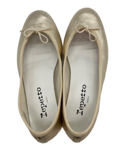 repetto（レペット）Repetto (レペット) Camille バレリーナ ゴールド サイズ:SIZE 36の古着・服飾アイテム