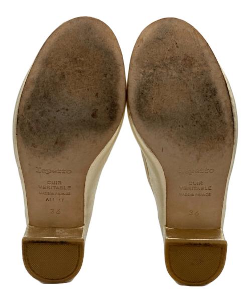 repetto（レペット）Repetto (レペット) Camille バレリーナ ゴールド サイズ:SIZE 36の古着・服飾アイテム