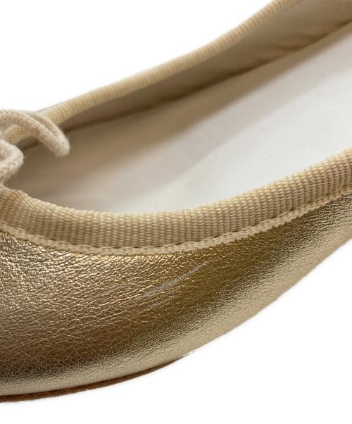 repetto（レペット）Repetto (レペット) Camille バレリーナ ゴールド サイズ:SIZE 36の古着・服飾アイテム