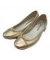 Repetto（レペット）の古着「Camille バレリーナ」｜ゴールド