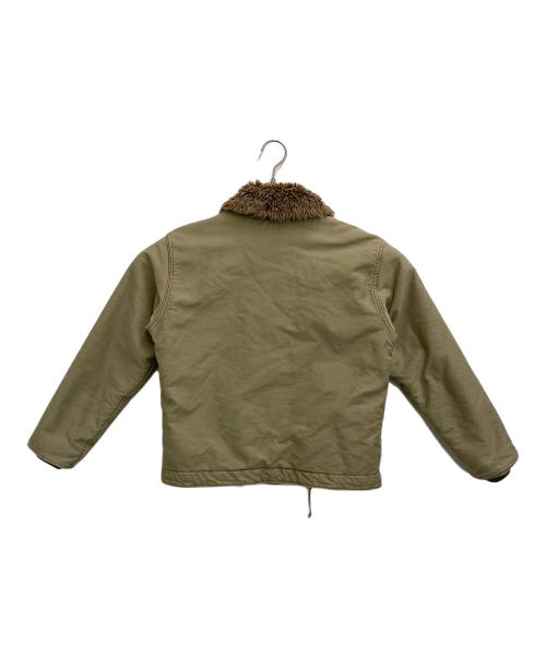 HOUSTON（ヒューストン）HOUSTON (ヒューストン) N-1デッキジャケット カーキ サイズ:36の古着・服飾アイテム