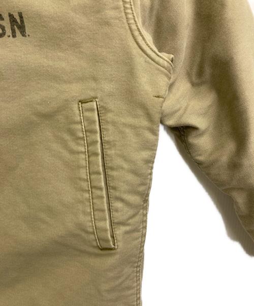 HOUSTON（ヒューストン）HOUSTON (ヒューストン) N-1デッキジャケット カーキ サイズ:36の古着・服飾アイテム