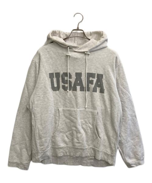 USAFA（USAFA）USAFA (USAFA) リフレクターパーカー グレー サイズ:SIZE Mの古着・服飾アイテム