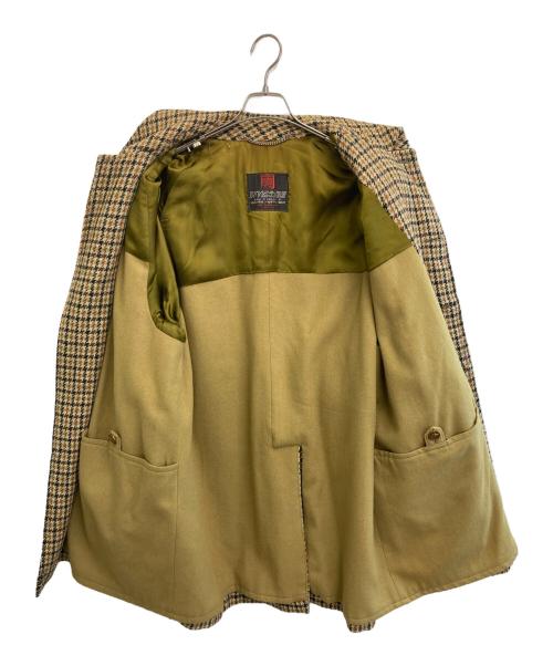 INVERTERE（インバーティア）INVERTERE (インバーティア) ツイードバルカラーコート ベージュ サイズ:４４の古着・服飾アイテム