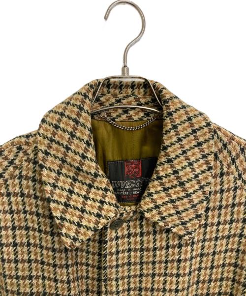 INVERTERE（インバーティア）INVERTERE (インバーティア) ツイードバルカラーコート ベージュ サイズ:４４の古着・服飾アイテム