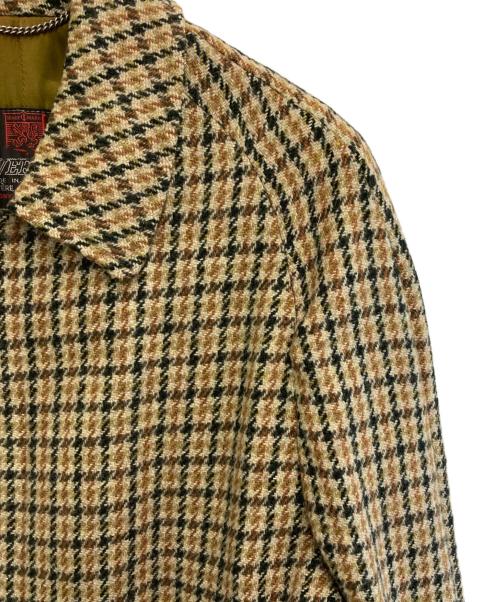 INVERTERE（インバーティア）INVERTERE (インバーティア) ツイードバルカラーコート ベージュ サイズ:４４の古着・服飾アイテム