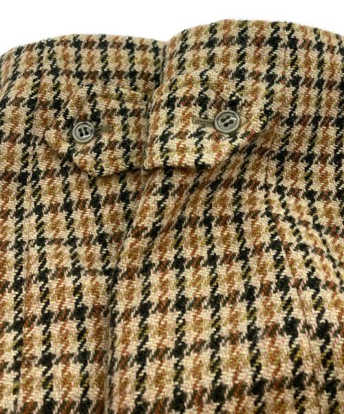 INVERTERE（インバーティア）INVERTERE (インバーティア) ツイードバルカラーコート ベージュ サイズ:４４の古着・服飾アイテム