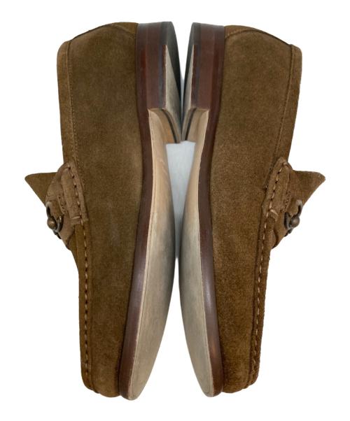 IL MOCASSINO（イルモカシーノ）IL MOCASSINO (イルモカシーノ) スエードビットローファー ブラウン サイズ:40　1/2の古着・服飾アイテム