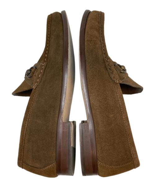 IL MOCASSINO（イルモカシーノ）IL MOCASSINO (イルモカシーノ) スエードビットローファー ブラウン サイズ:40　1/2の古着・服飾アイテム