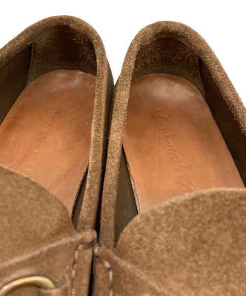 IL MOCASSINO（イルモカシーノ）IL MOCASSINO (イルモカシーノ) スエードビットローファー ブラウン サイズ:40　1/2の古着・服飾アイテム