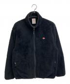 DANTONダントン）の古着「HIGH PILE ZIP STAND COLLAR JACKET」｜ブラック