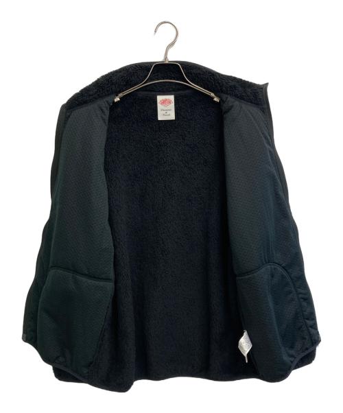 DANTON（ダントン）DANTON (ダントン) HIGH PILE ZIP STAND COLLAR JACKET ブラック サイズ:SIZE Freeの古着・服飾アイテム