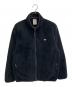DANTON（ダントン）の古着「HIGH PILE ZIP STAND COLLAR JACKET」｜ブラック