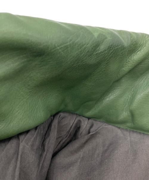 RUFFO（ルッフォ）RUFFO (ルッフォ) レザージャケット グリーン サイズ:Freeの古着・服飾アイテム