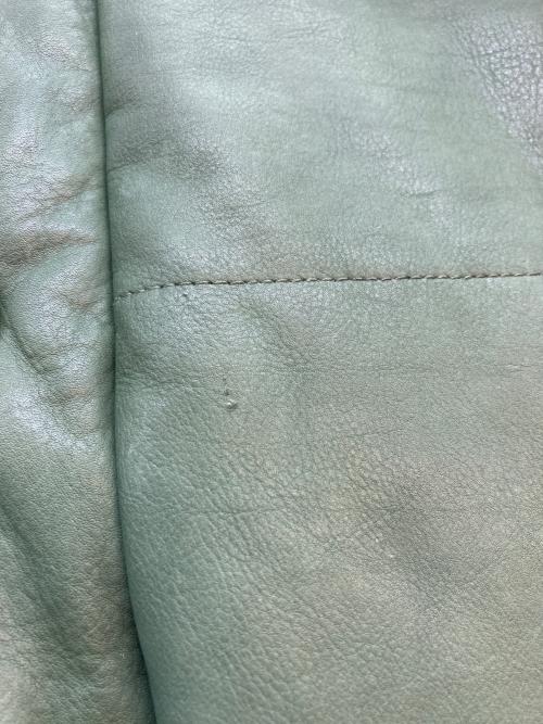 RUFFO（ルッフォ）RUFFO (ルッフォ) レザージャケット グリーン サイズ:Freeの古着・服飾アイテム